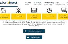 crowdinvesting dagobertinvest website